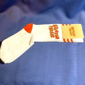 NWT Sock Club ‘Brendan Fraser’ retro style novelty adult crew socks (1 pair)